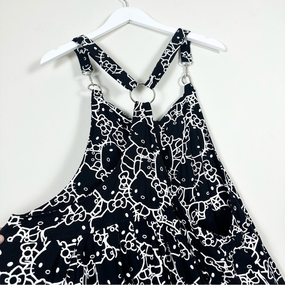 Hello Kitty Dolls Kill Shadow Dimension Pinafore Overall Mini Dress - Picture 10 of 13